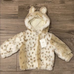 Restoration Hardware- Luxe Faux Fur Jacket - 24 Mo